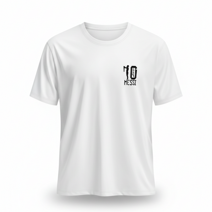 Lionel Messi "GOAT" Tribute T-Shirt